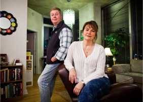 &quot;He saved my life,” said Sue Palmer of her husband Tim.