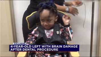 4-year-old Nevaeh suffered brain damage after dentist sedation for a tool pull